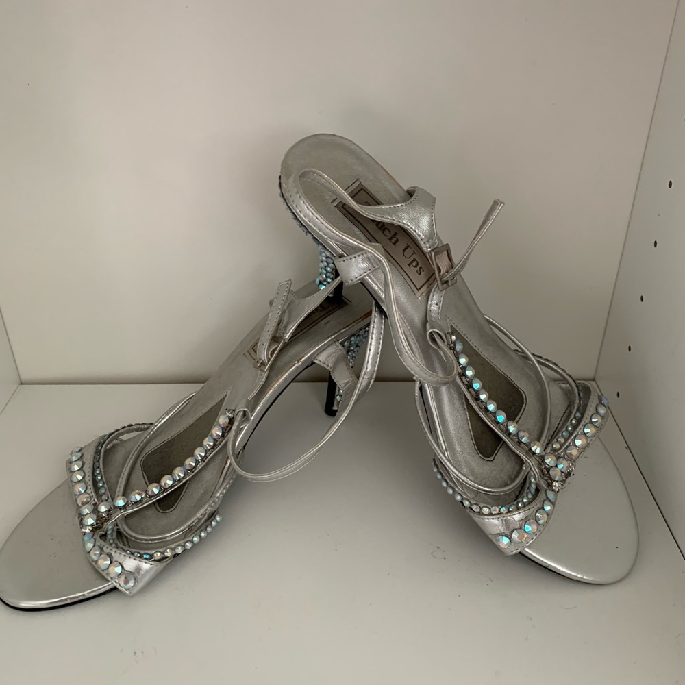 Used rhinestone heels